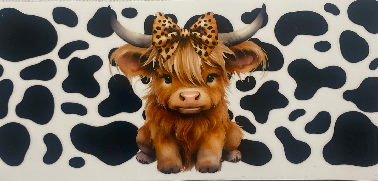 Brown/black Cow