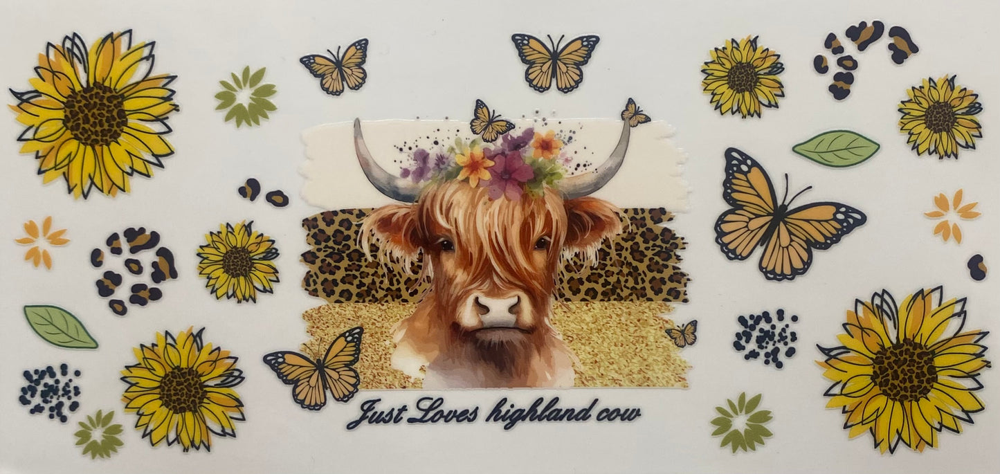 Just love Highland cow- yellow