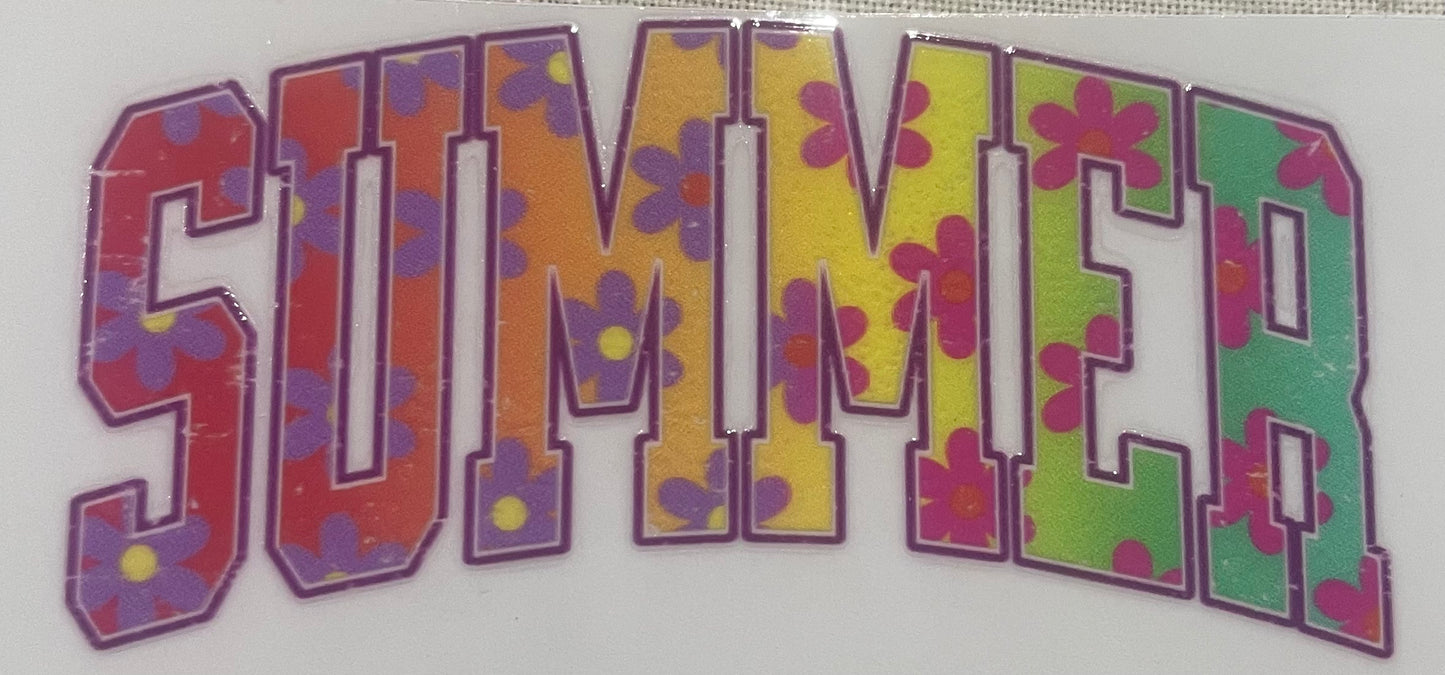 SUMMER w/flowers