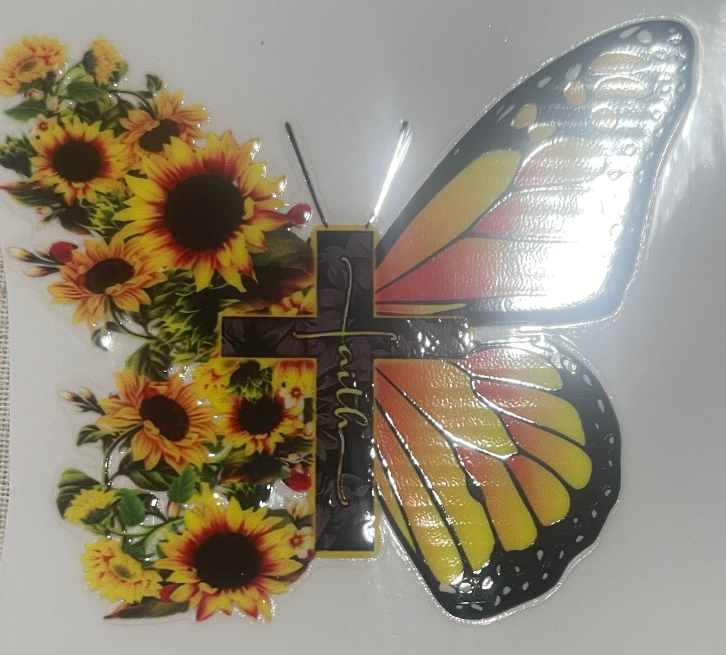 Faith butterfly yellow