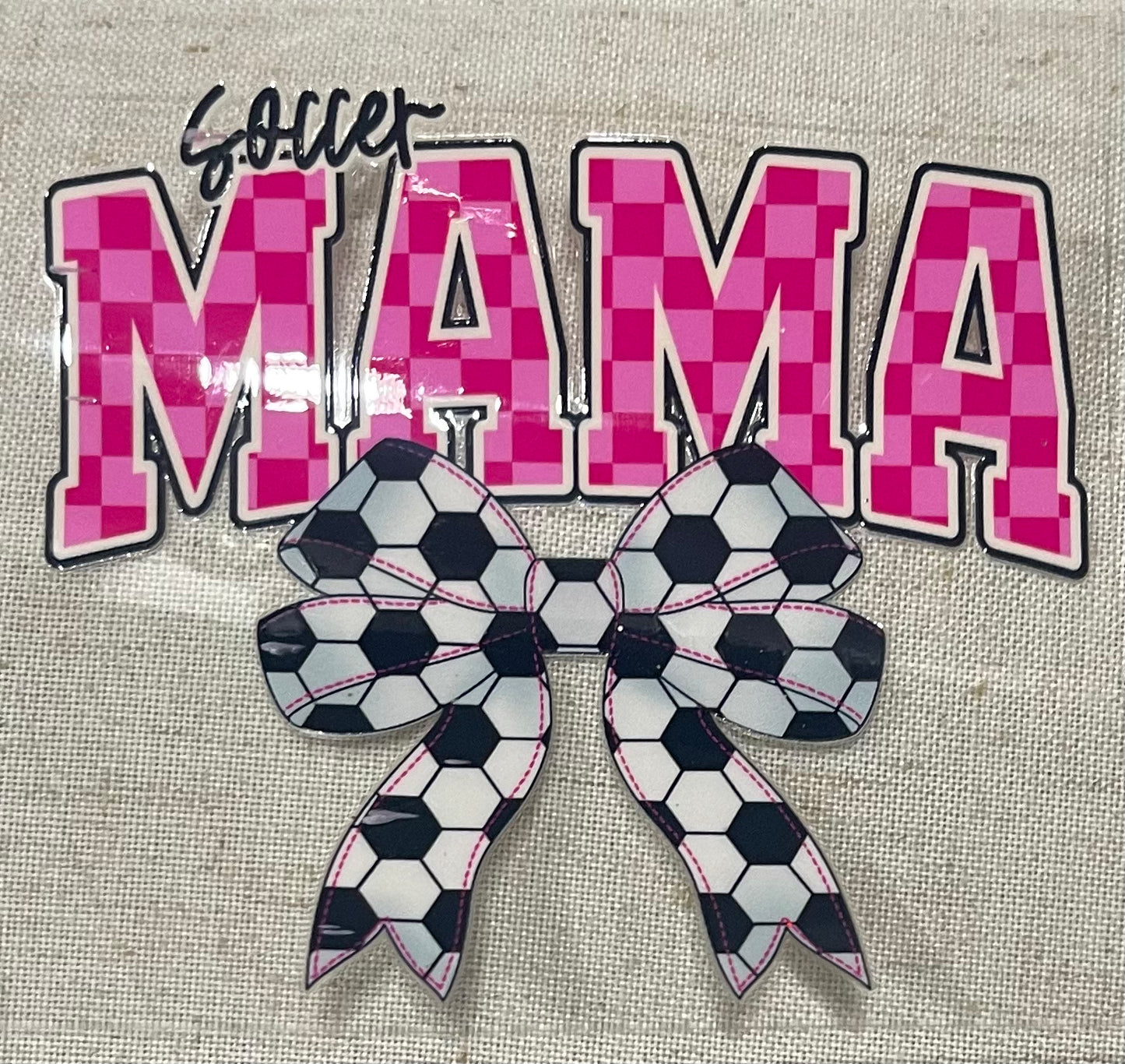 Soccer mama bow