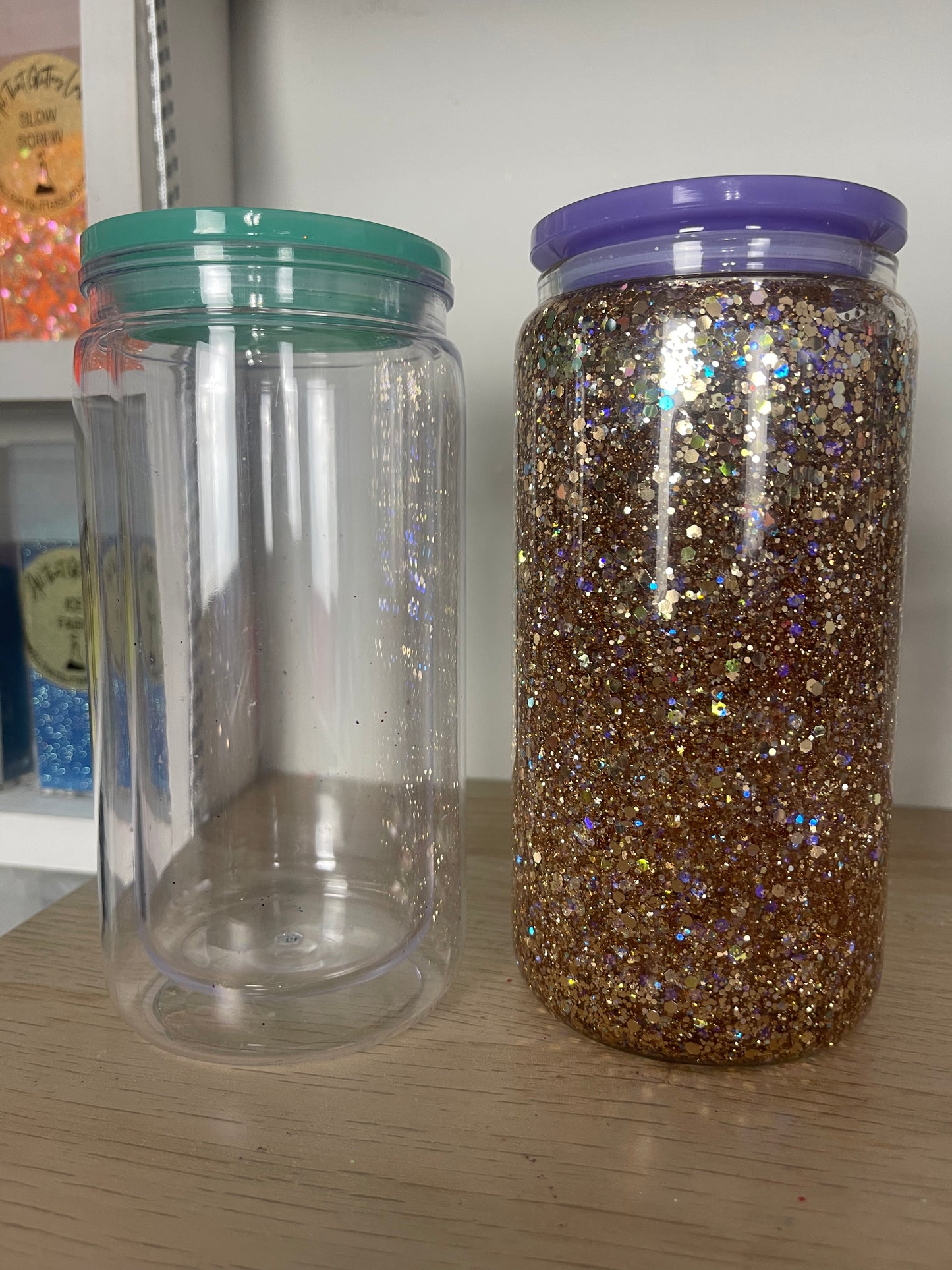 16oz Acrylic Snow Globe