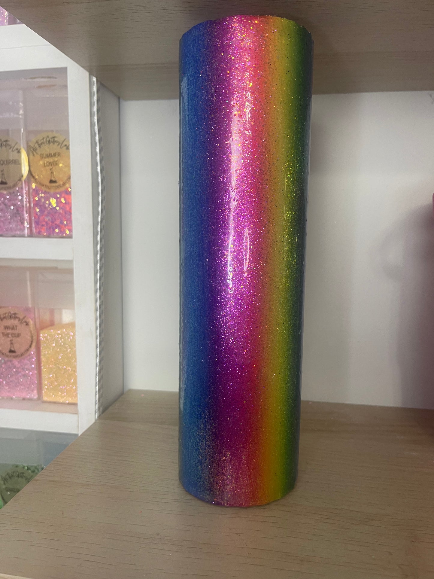35oz medium pastel rainbow
