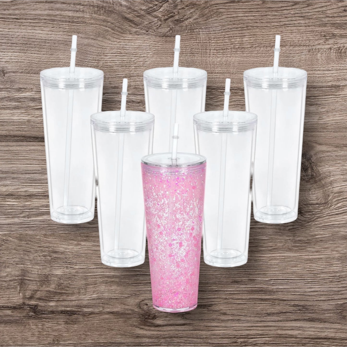 24oz Acrylic Snowglobe