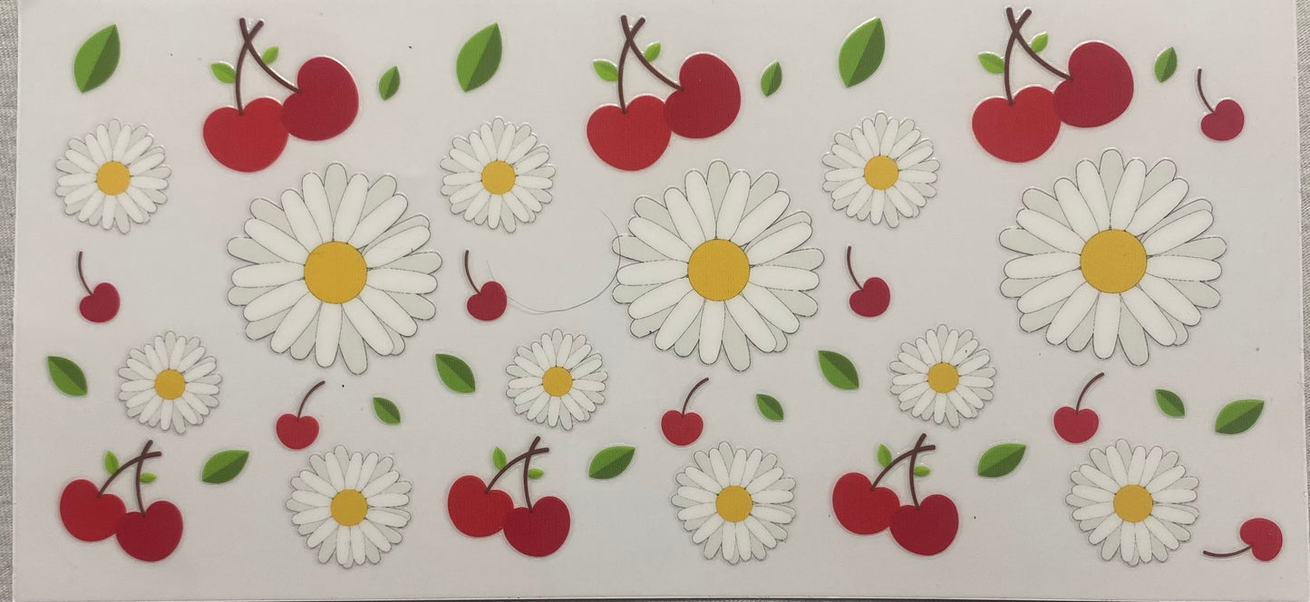 Cherries & daisies