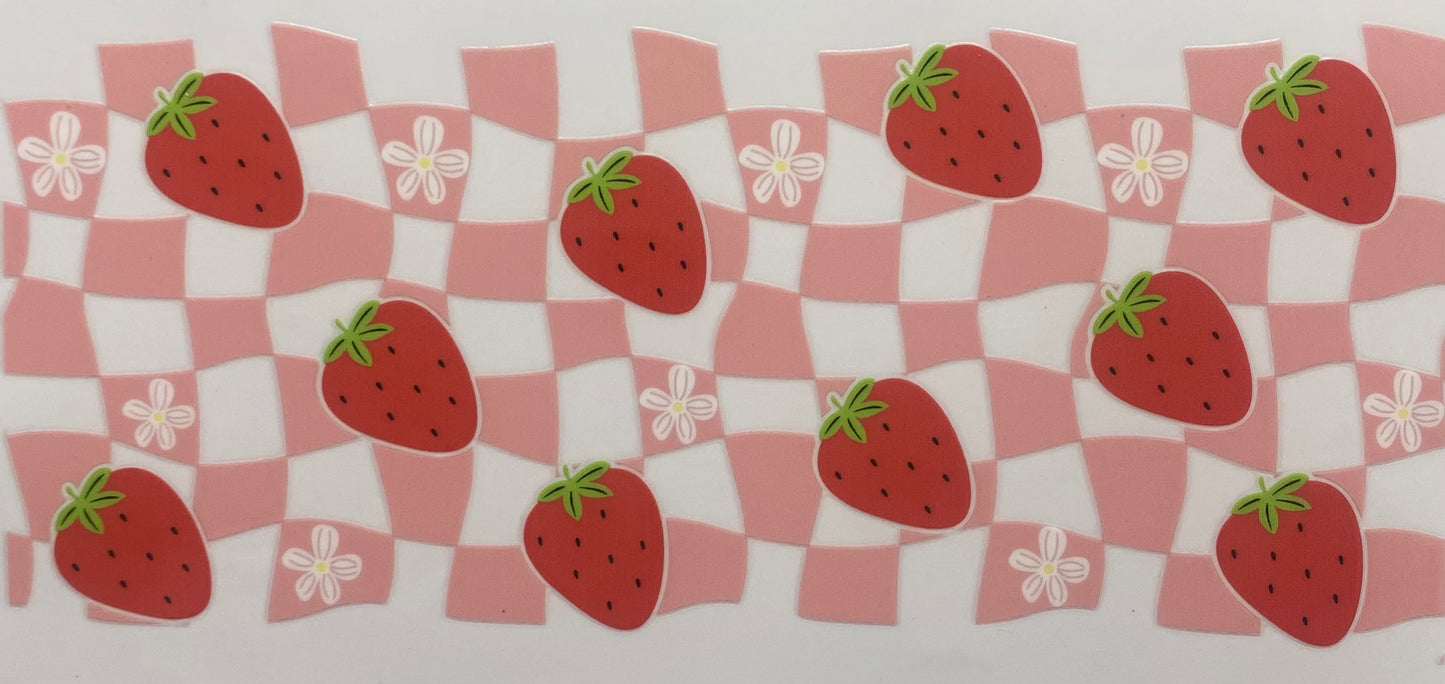 Strawberry checkers