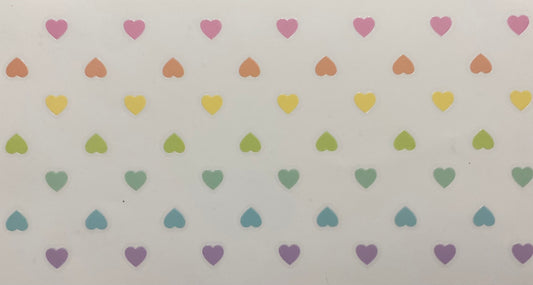 Hearts- rainbow
