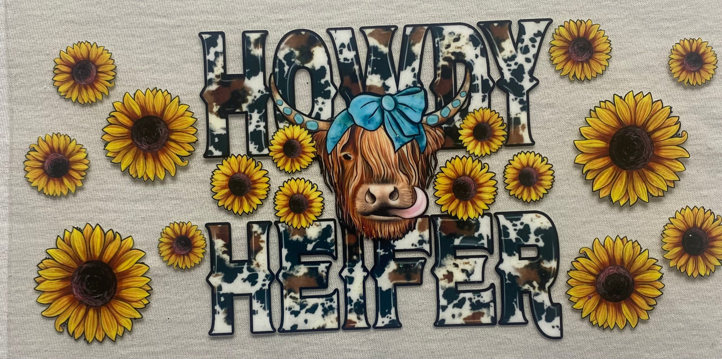 Howdy Heifer Blue