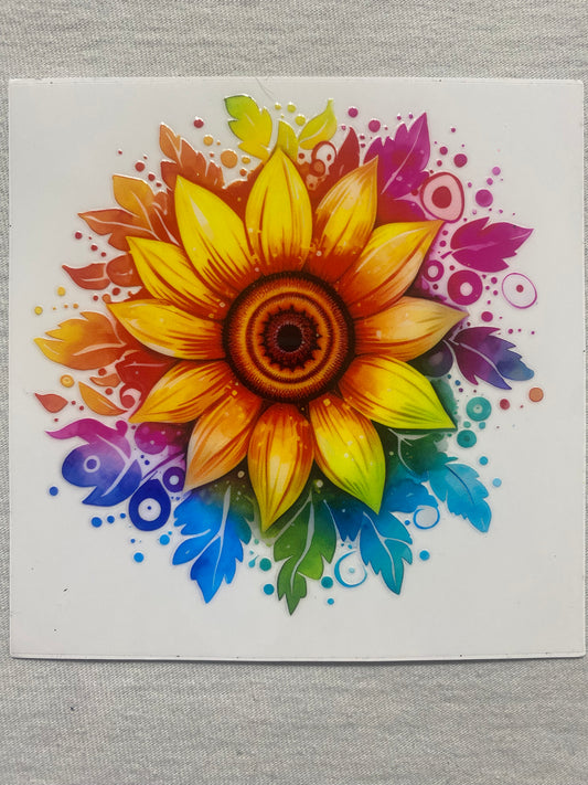 Rainbow Sunflower