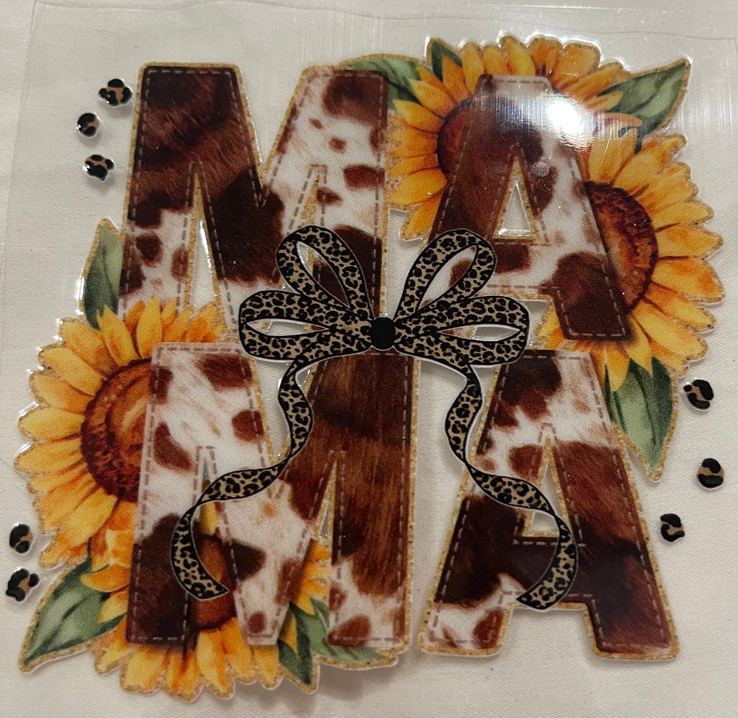 Sunflower/cow Mama
