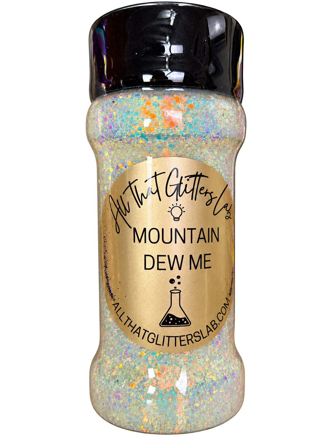 Mountain Dew Me Glitter Shaker Tumbler - 20oz (Ready to Ship)