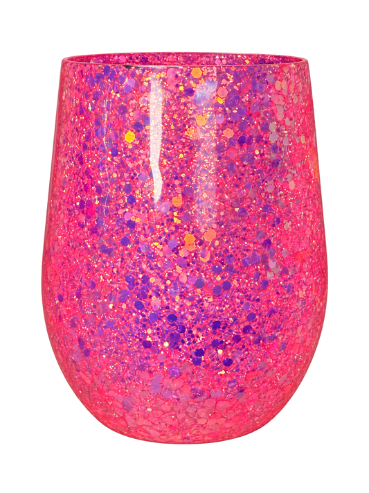 Cotton Candy 12oz Wine Tumbler