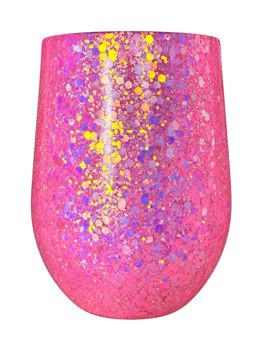 Bubble Gum 12oz Wine Tumbler