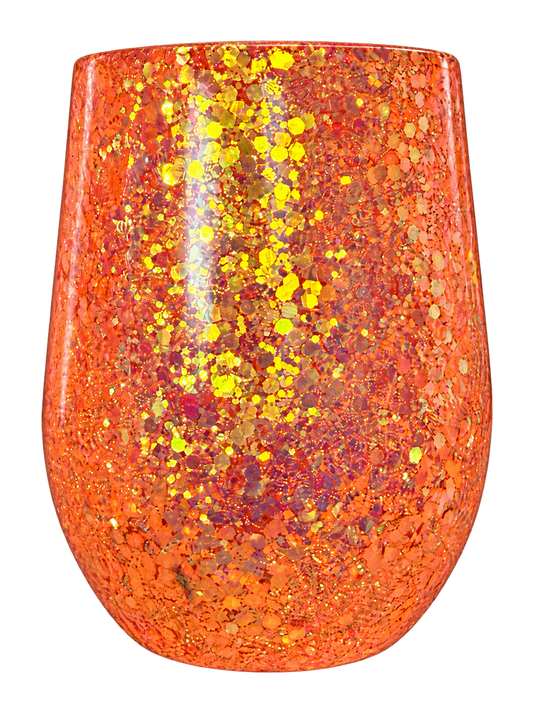 Orange Creamsicle 12oz Wine Tumbler