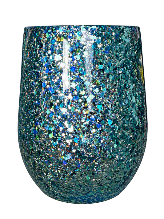 Mermaid Scales 12oz Wine Tumbler