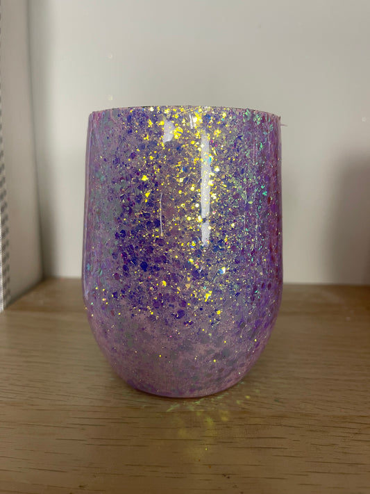 12oz Lilac L (ATGL) wine tumbler