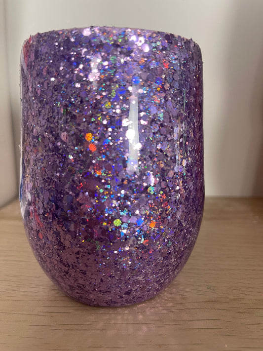 12oz Drunken Mermaid (ATGL) wine tumbler