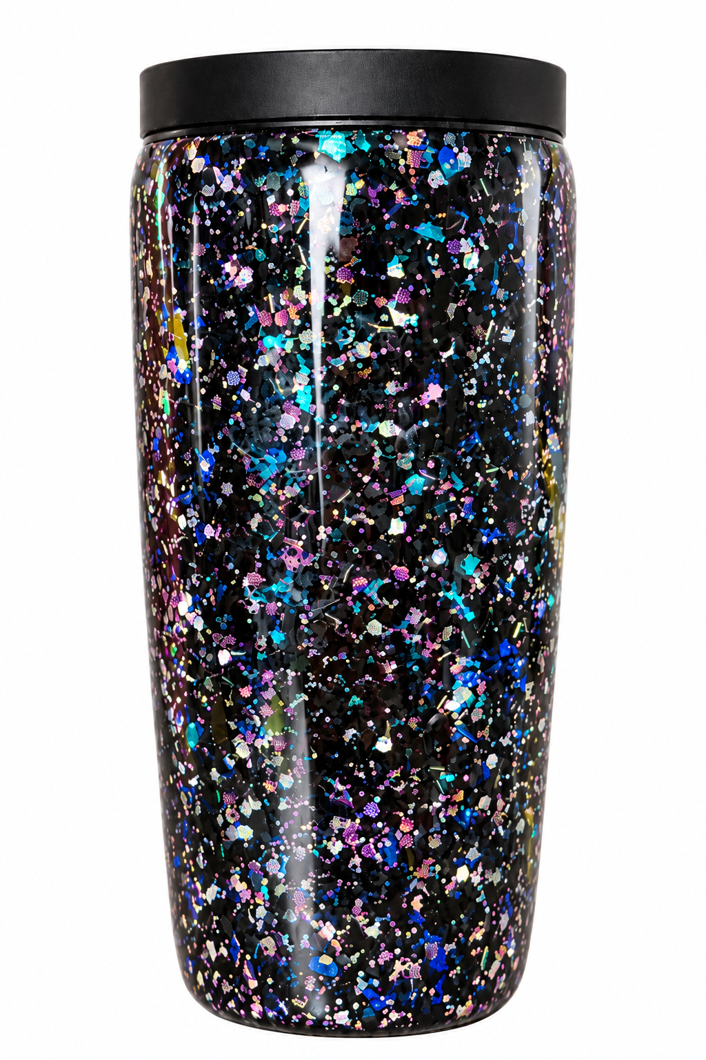 Simple Modern Voyager 16oz - Black Galaxy Glitter (RTS)