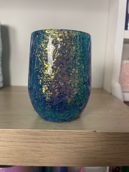 Blue Beauty (idk who’s glitter this is)